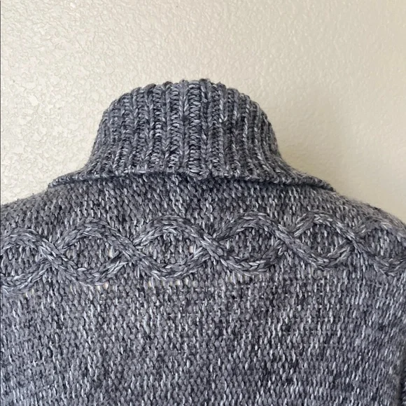 a.n.a Charcoal Knit Open Cardigan - Picture 8 of 13